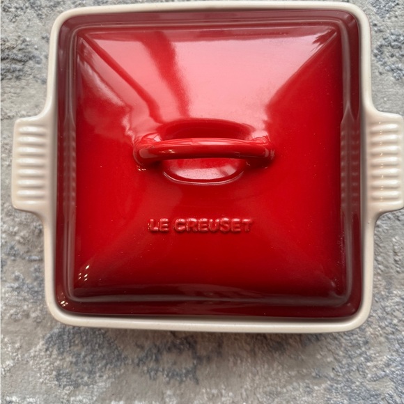 Le Creuset Cherry Red Stoneware Covered Dish